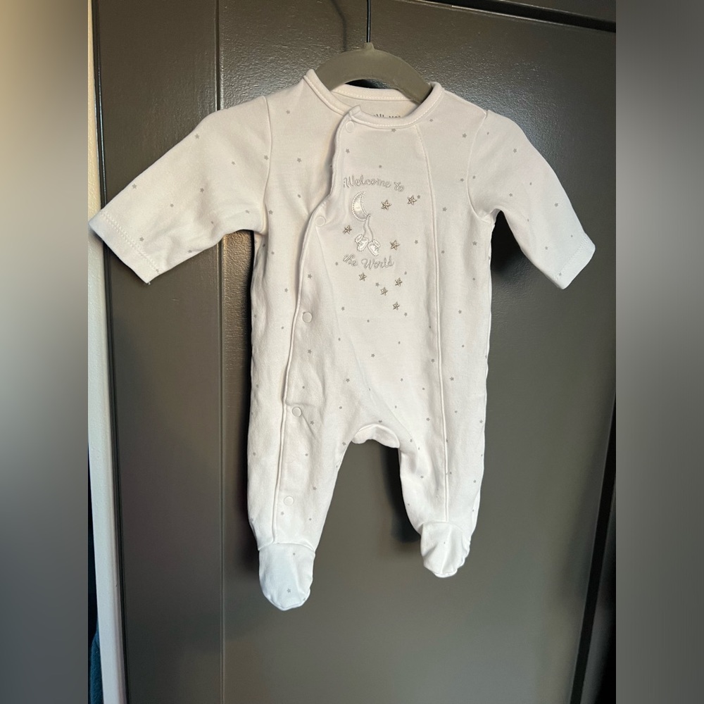 NWOT Little Me Newborn Onesie